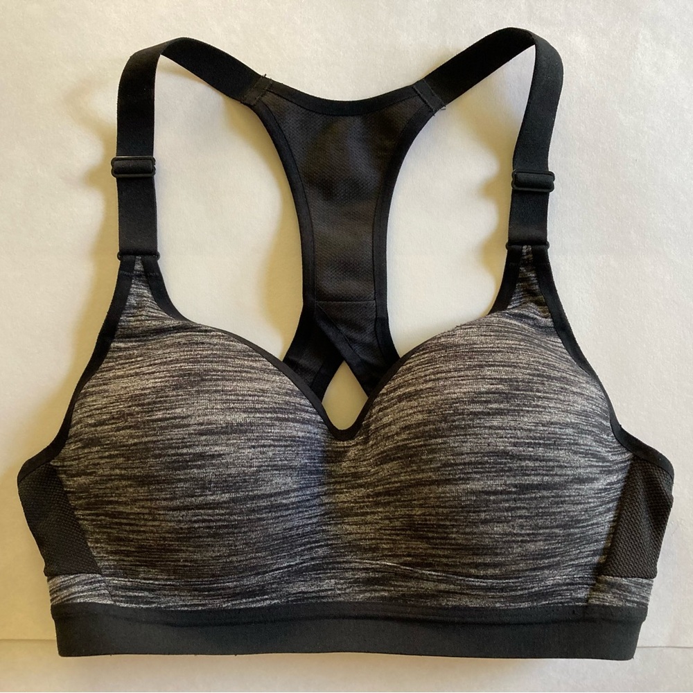 Victoria’s Secret Incredible Sports Bra black/gray size 34B